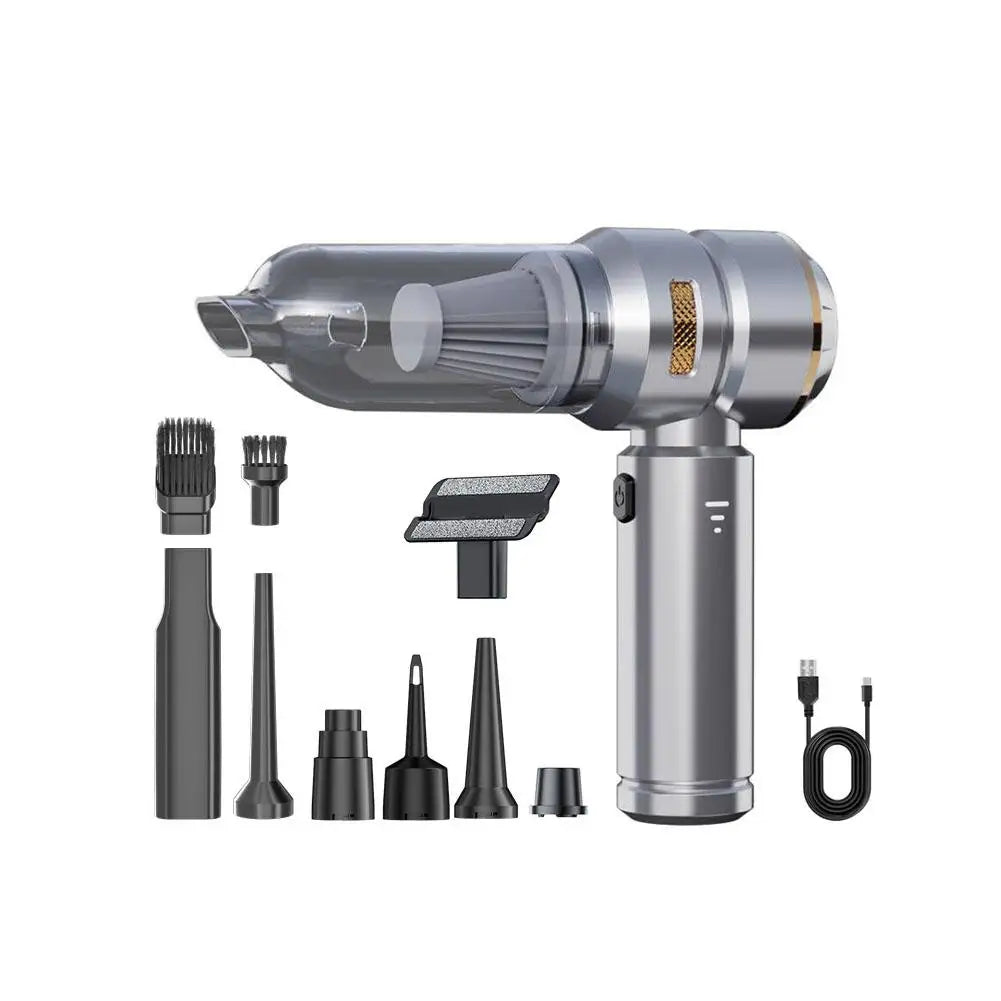 Car vacuum cleaner Wireless Portable Multipurpose Powerful HandHeld Cleaner For Home and Car  Cleaning Machine
