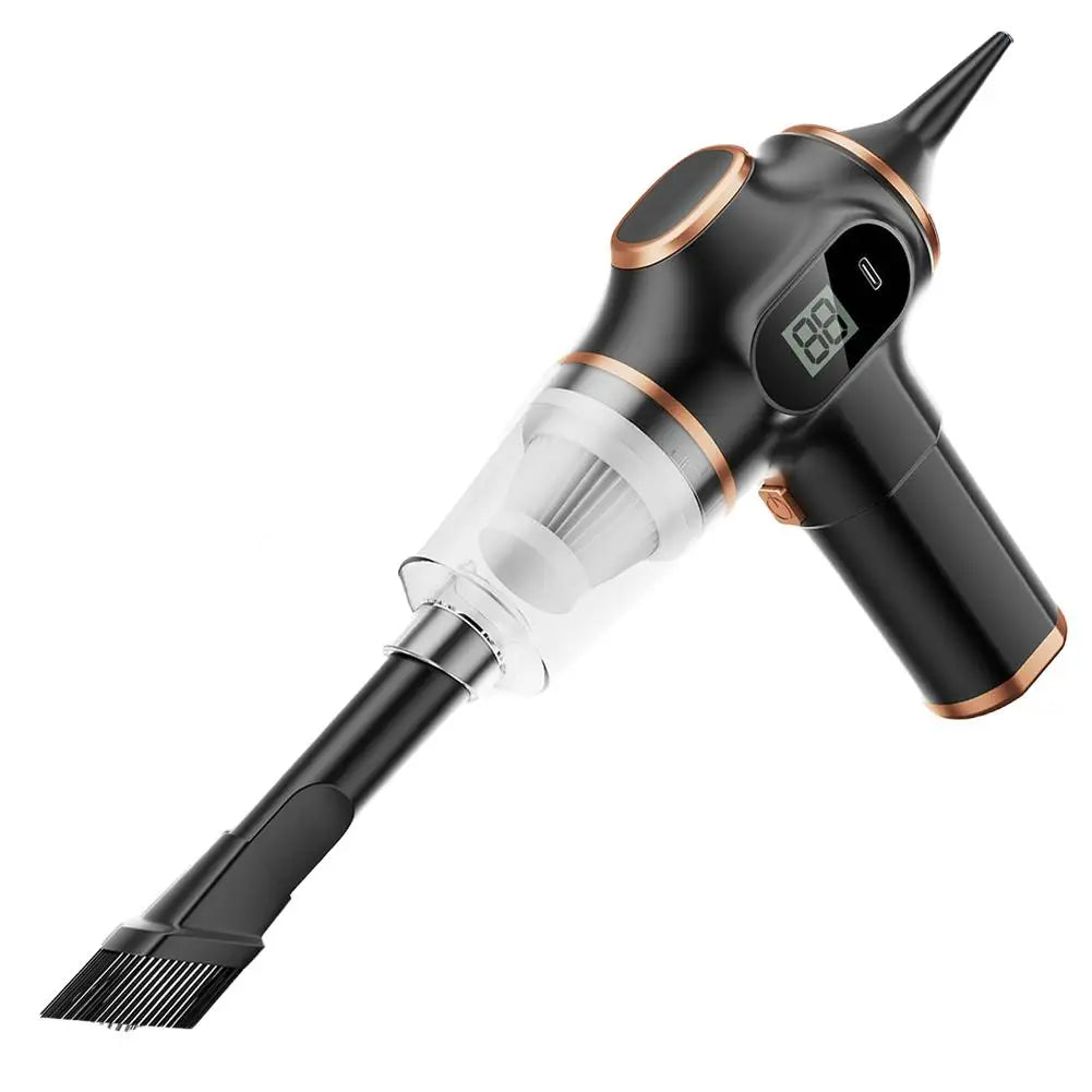 Car Vacuum Cleaner Vacuum Cleaner Wireless Portable 120W High Suction Car Household Office Integrated Handheld Mini Dust Blower