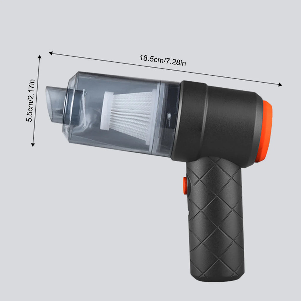 Car Mini Vacuum Cleaners Portable Wireless Car Vacuum Cleaner Handheld Auto Vacuums Air Cleaning Machine For Home Car Appliances