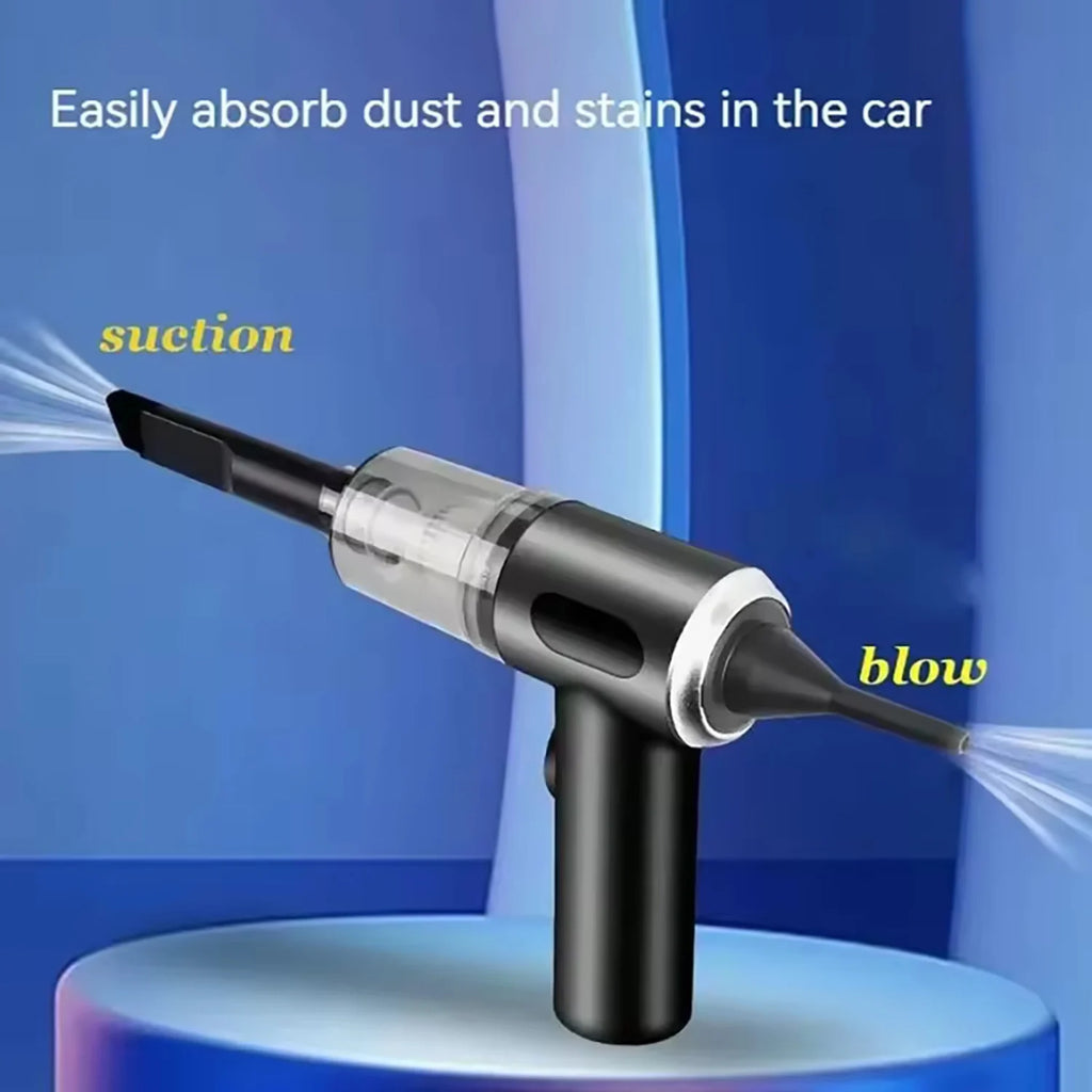 Car Wireless Mini Vacuum Cleaner High-Power Wet and Dry Dual-Purpose Multi-Function Usb Charging Portable Handheld Small Car