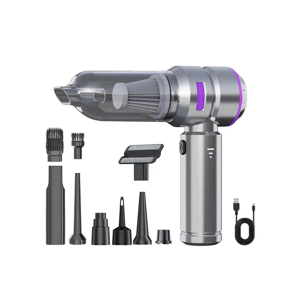 Car vacuum cleaner Wireless Portable Multipurpose Powerful HandHeld Cleaner For Home and Car  Cleaning Machine