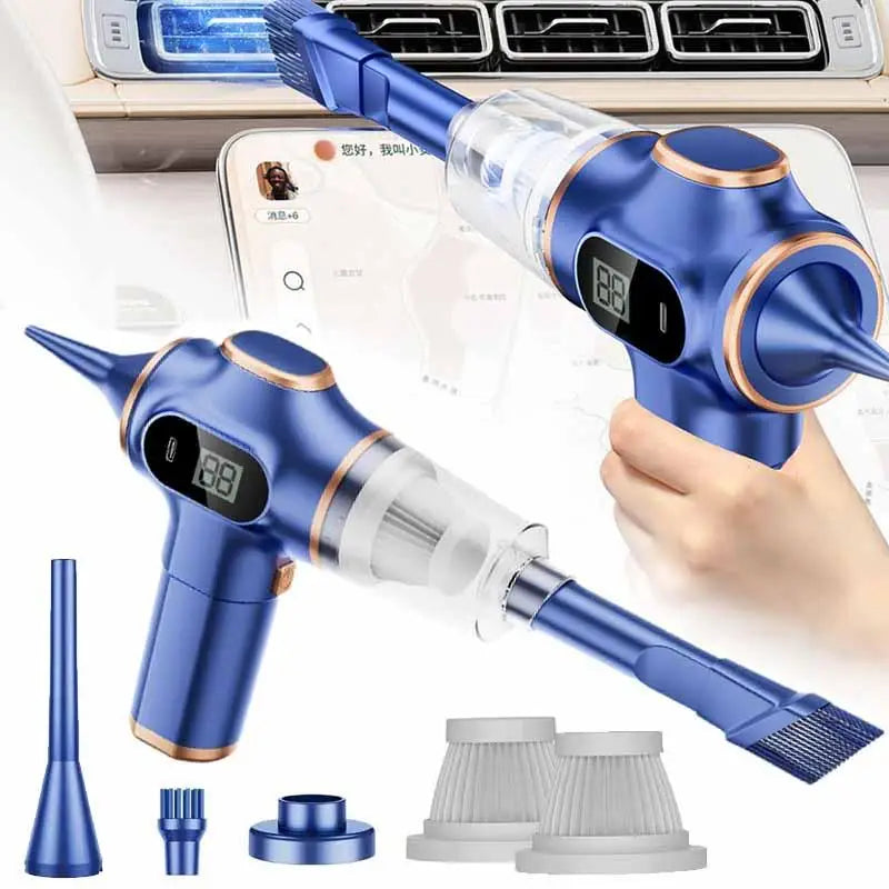 Car Vacuum Cleaner Vacuum Cleaner Wireless Portable 120W High Suction Car Household Office Integrated Handheld Mini Dust Blower