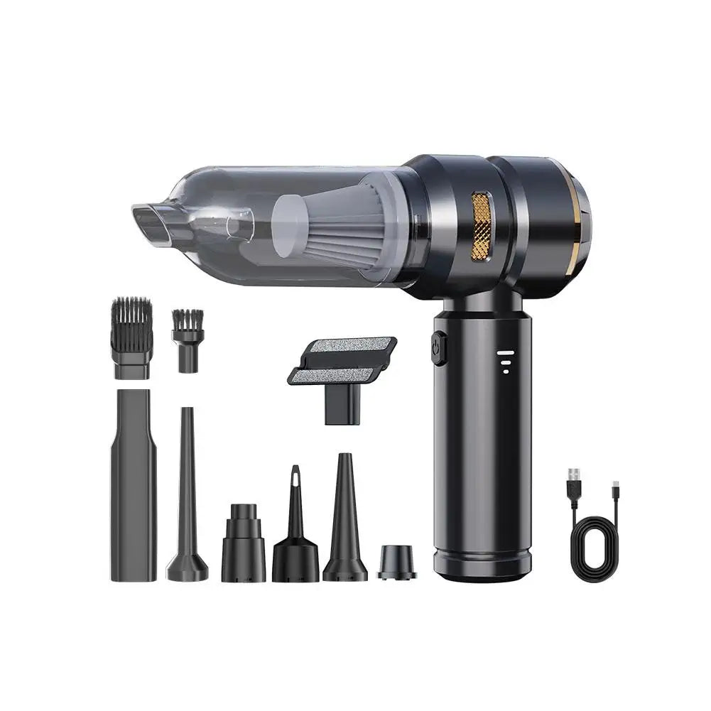 Car vacuum cleaner Wireless Portable Multipurpose Powerful HandHeld Cleaner For Home and Car  Cleaning Machine