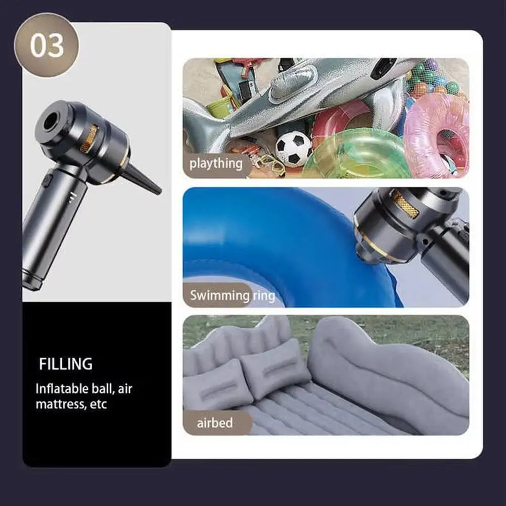 Car vacuum cleaner Wireless Portable Multipurpose Powerful HandHeld Cleaner For Home and Car  Cleaning Machine